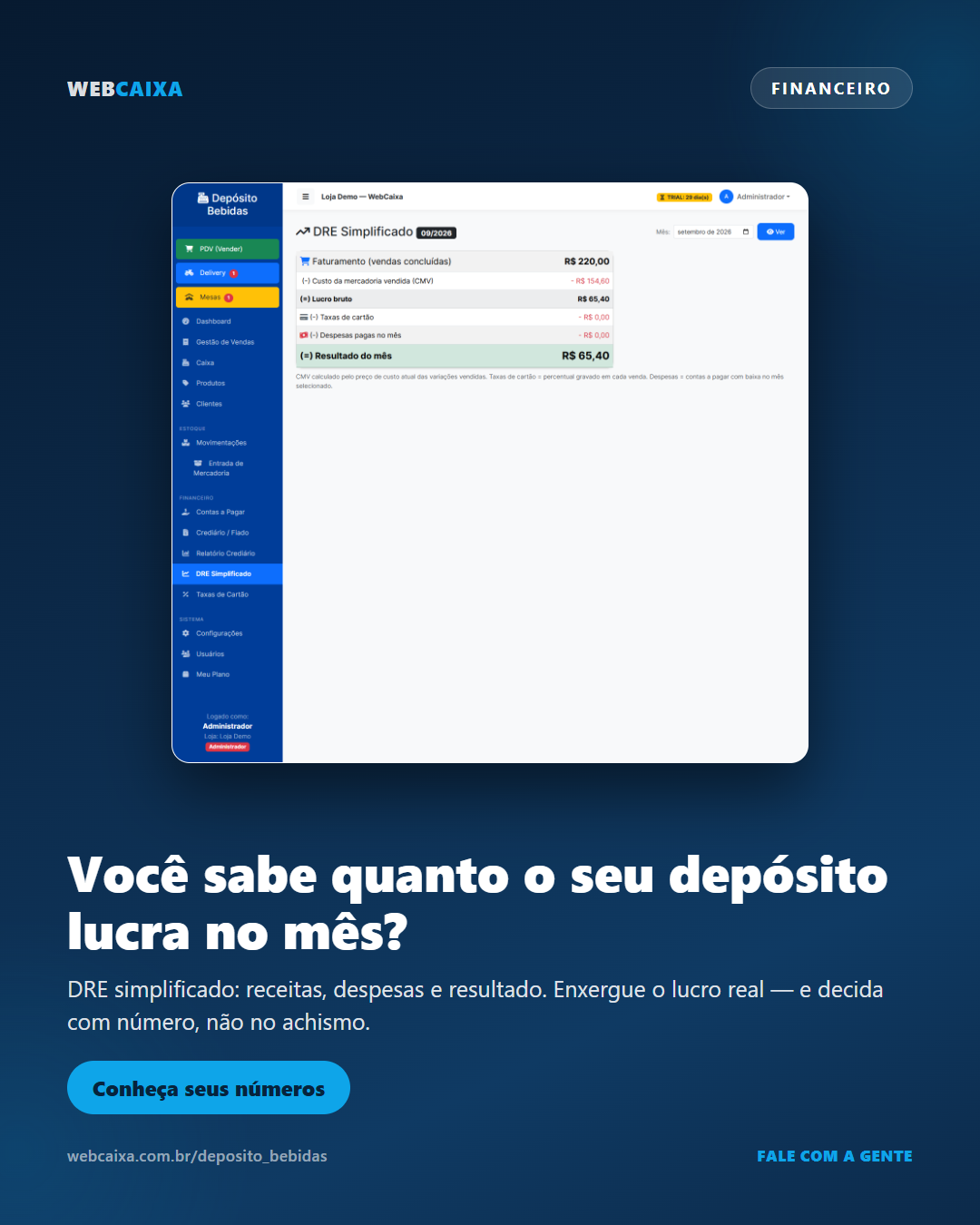 DRE e relatórios